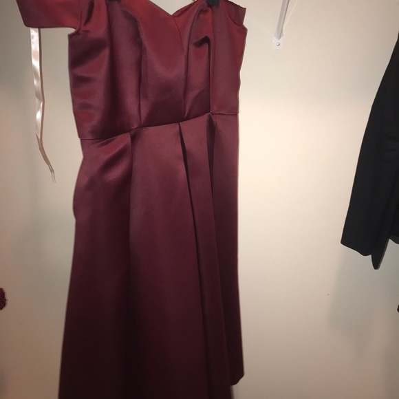 Mauve prom dress with POCKETS - Picture 2 of 4